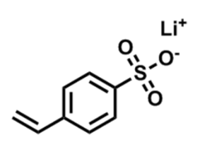 Lithium p-styrenesulfonate